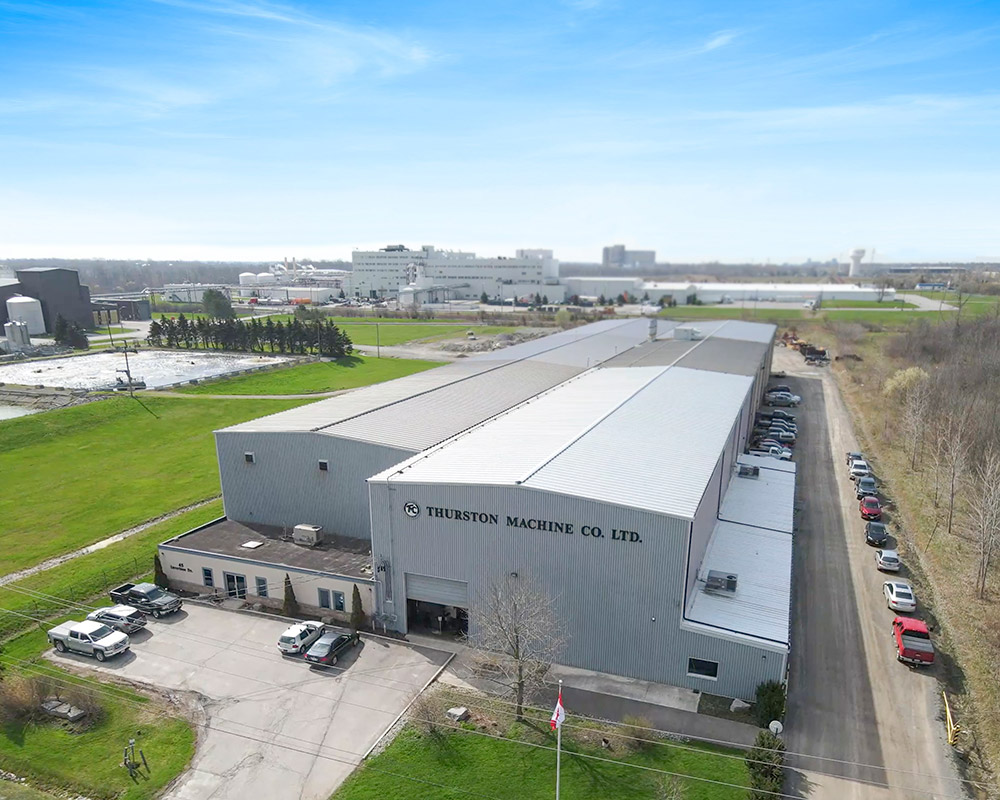 Aerial image of Thurston Machine Building